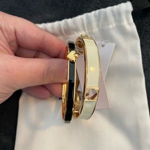 Kate Spade set of 2 bangel bracelets. NWT